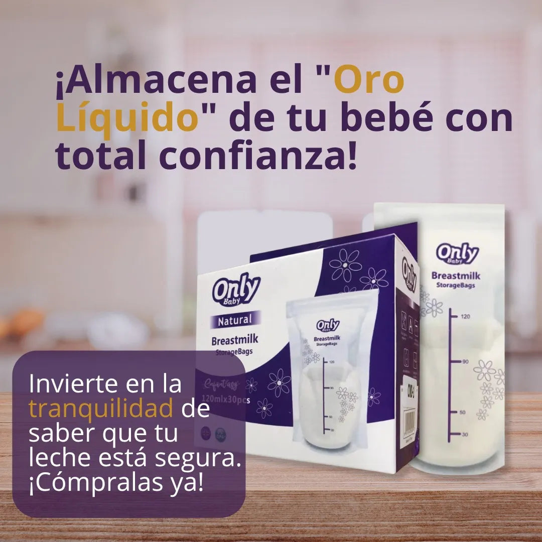 Bolsa Leche Materna Lactancia Banco Leche Nevera Only Vacio