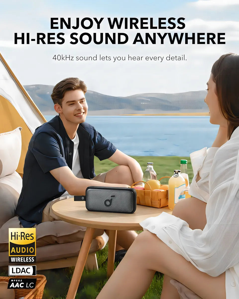 Parlante Portátil Inalámbrico Soundcore Motion 300 Negro