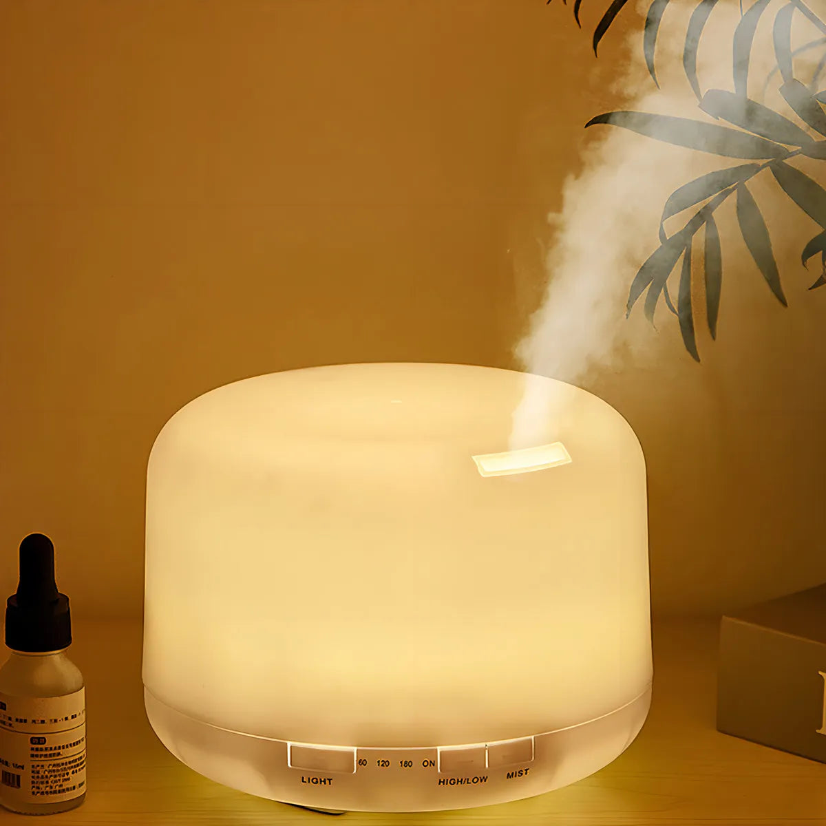 Humidificador Difusor Aromatizador Ultrasónico Banna BT-HUM-500 con voltaje de verde