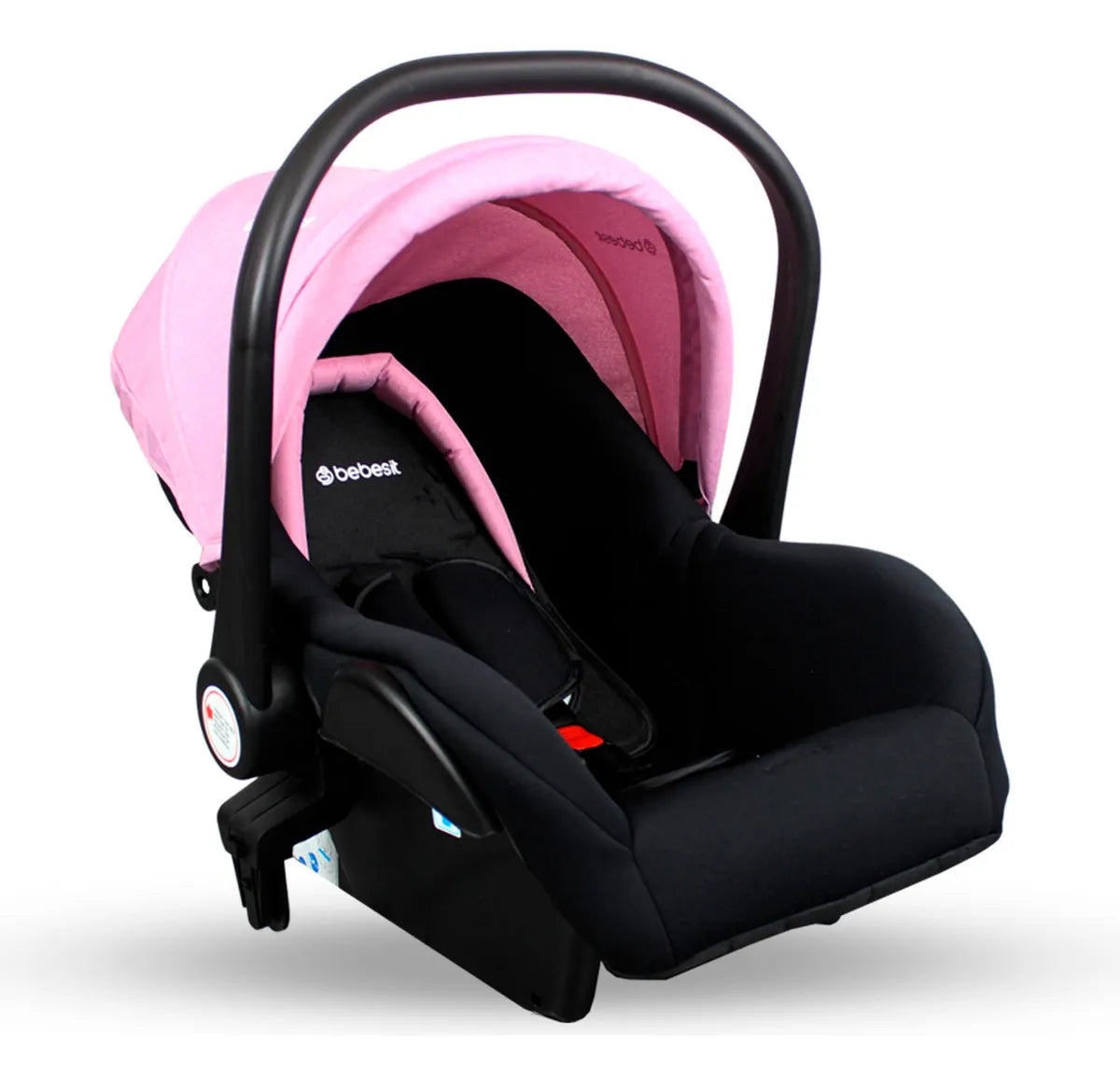 Coche Bebé Moises Travel System Gold Lx Bebesit Color Rosa claro