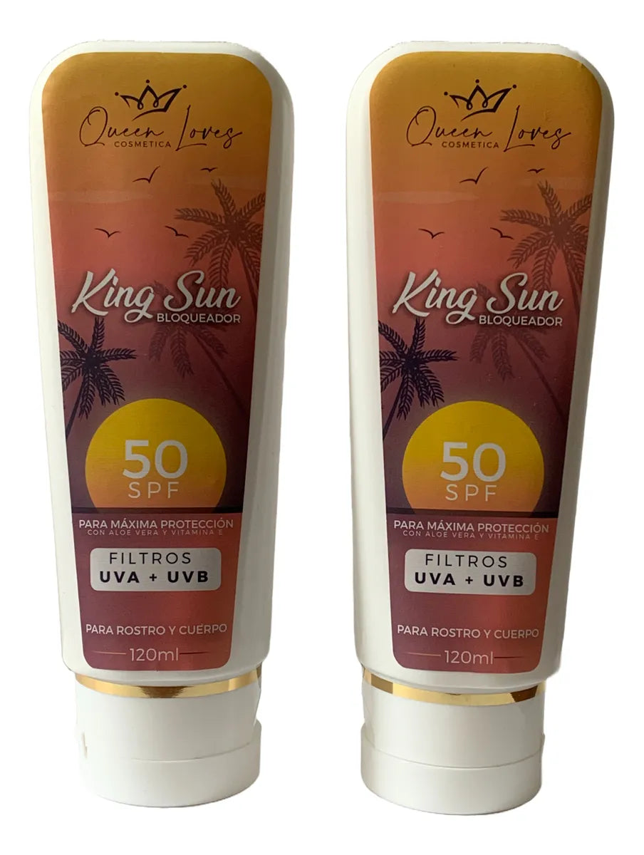 Bloqueador Solar King Sun X 120