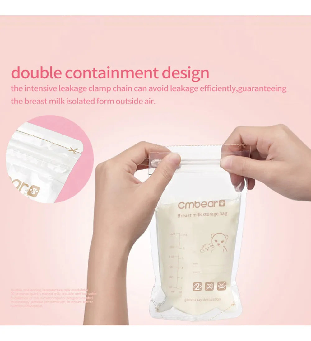 Cmbear Breastmilk Storage 60 unidades