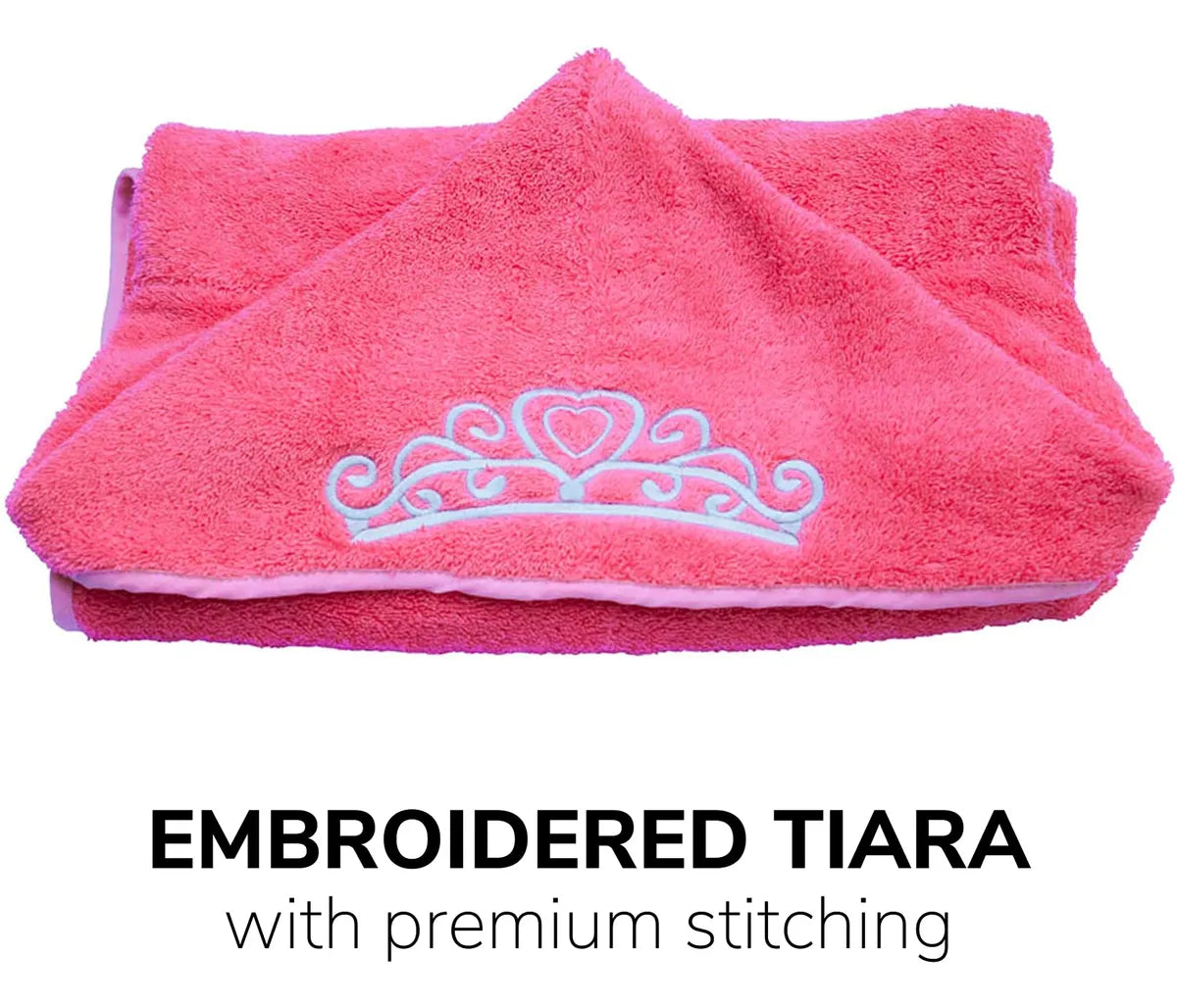 Toalla Para Niñas/bebés, Princesa Con Capucha,