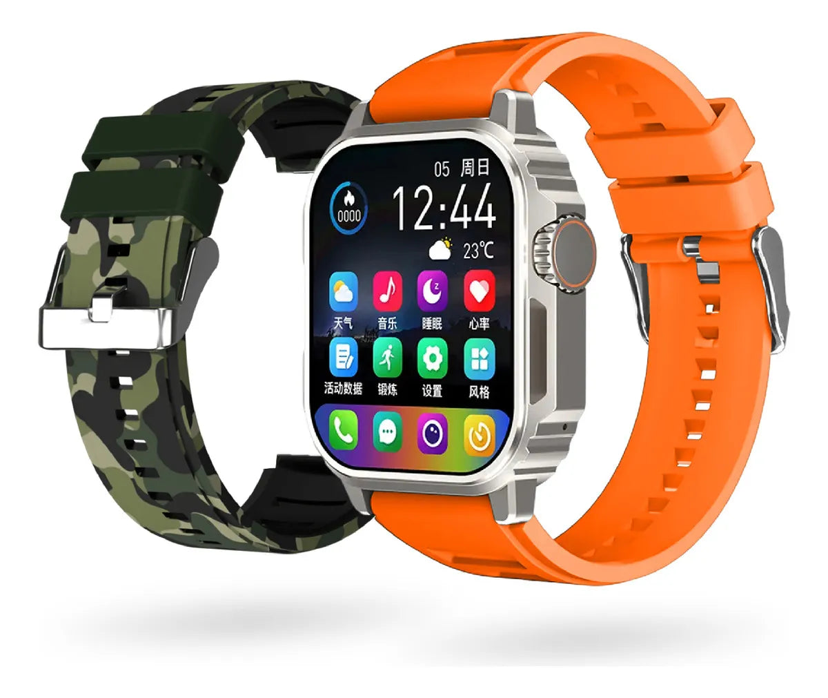 Smartwatch Mobulaa Iw10 Mini Bluetooth 5.0 Ip67 Orange