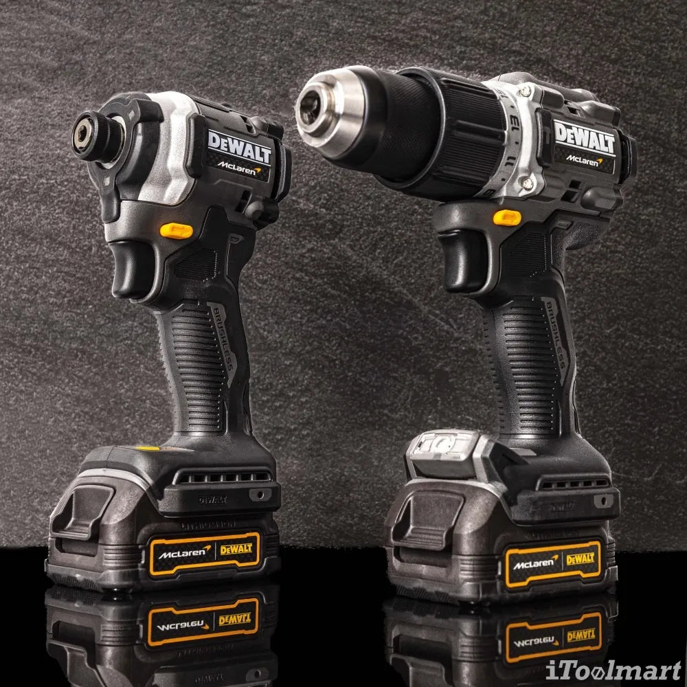 T Aladro 1/2 + Atornillador 1/4 20v Brushless Dck200 Dewalt Negro 50 Hz / 60 Hz