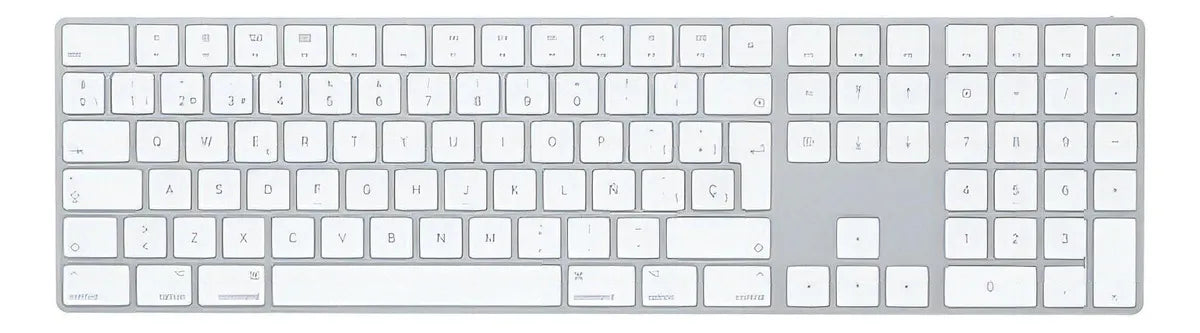 Apple Magic Keyboard Con Teclado Numérico Bluetooth Español Silver Español España usb