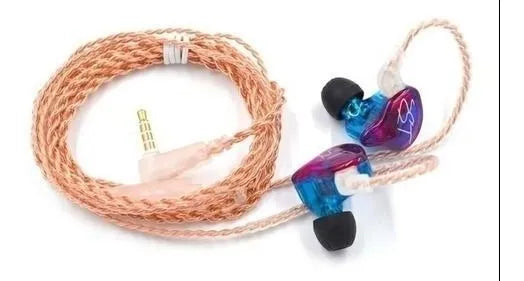 Monitor Kz Zst In Ear sin micro Stage Return en color violeta sin micrófono