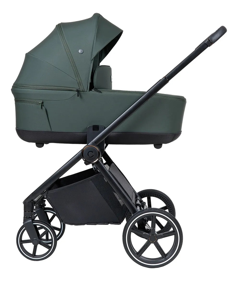 Cochecito Beverly V3 Con Accesorios Verde Musgo