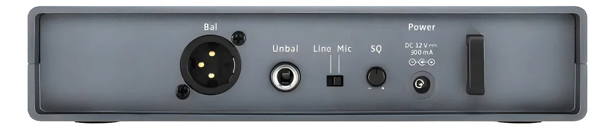 Micrófono Sennheiser XSW 1-825-A Dinámico Cardioide color negroS