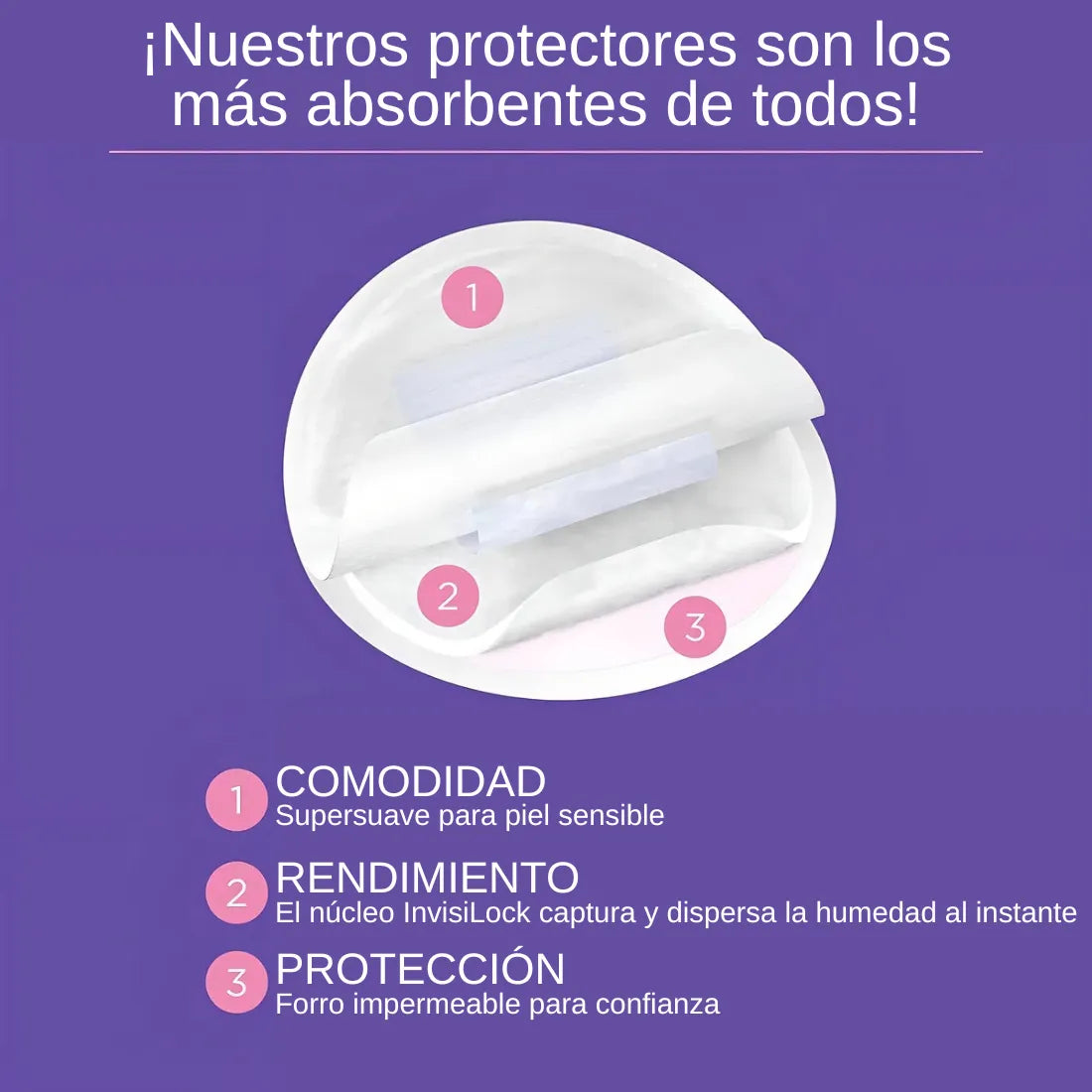 Pezoneras Lactancia Lansinoh Blanco