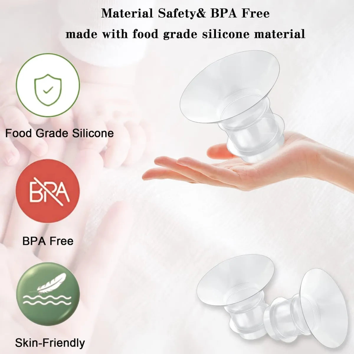 Insertos De Brida Para Mamas Con Diferentes Tamanos De Pezon