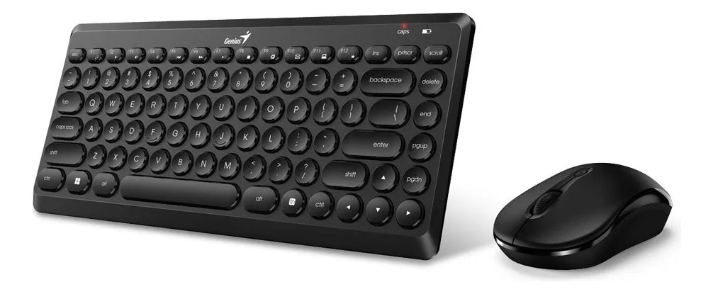 Teclado + Mouse Wireless Genius Luxemate Q8000 Reducido