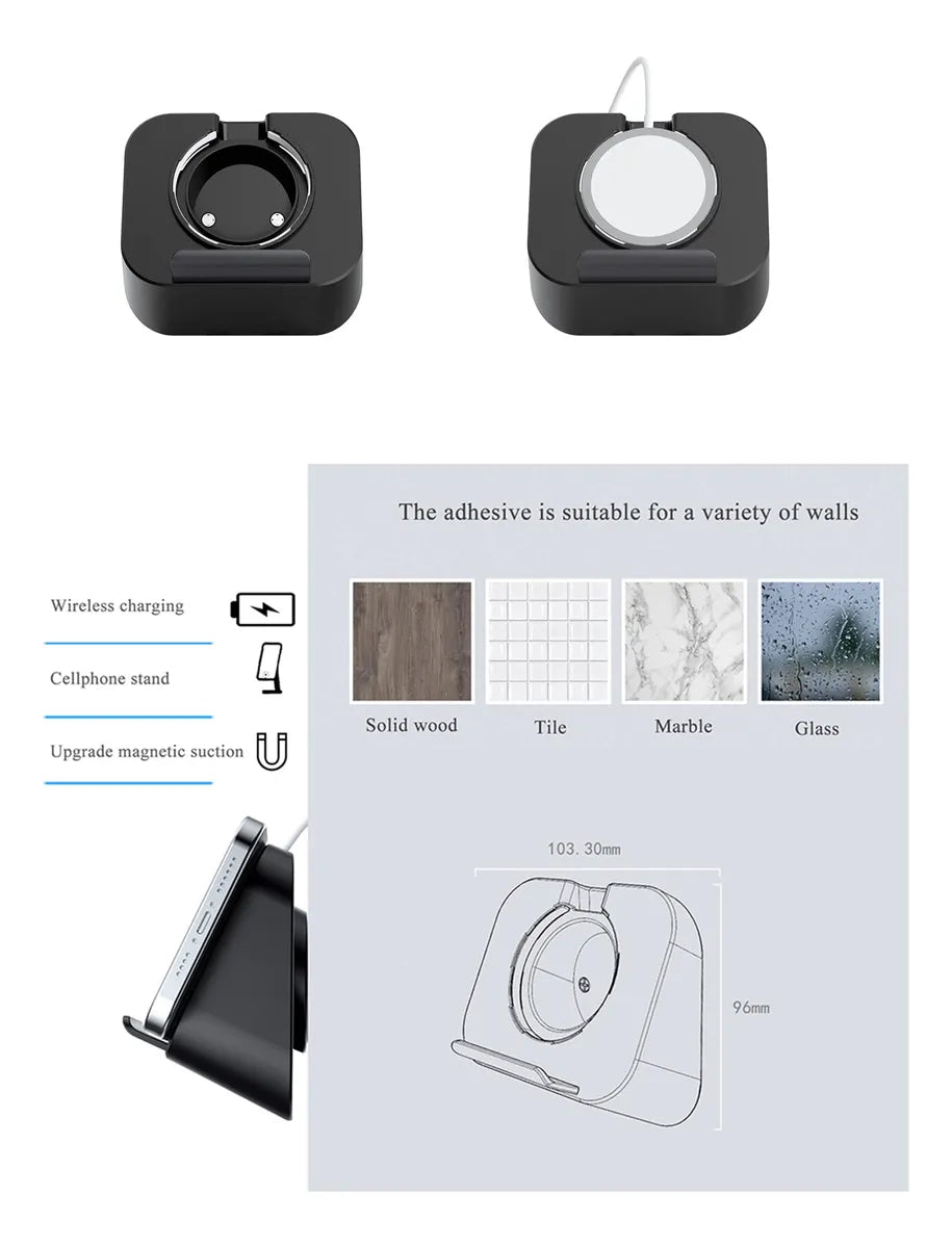 Soporte De Pared Para Telfono Magsafe Cargador Compatible Co