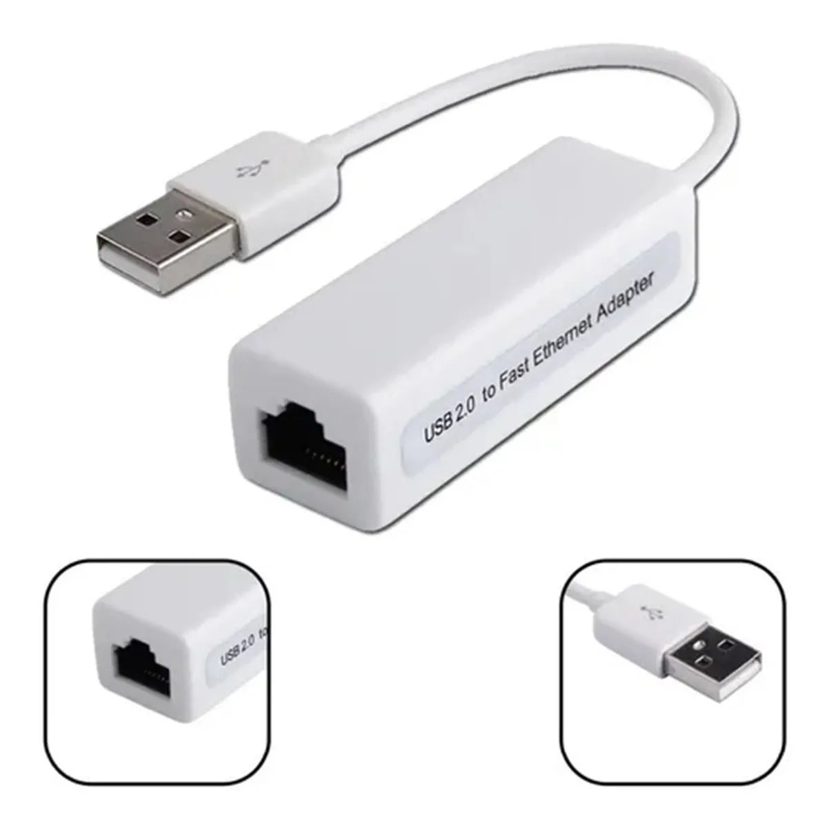 Adaptador Usb Ethernet Convertidor Lan Red