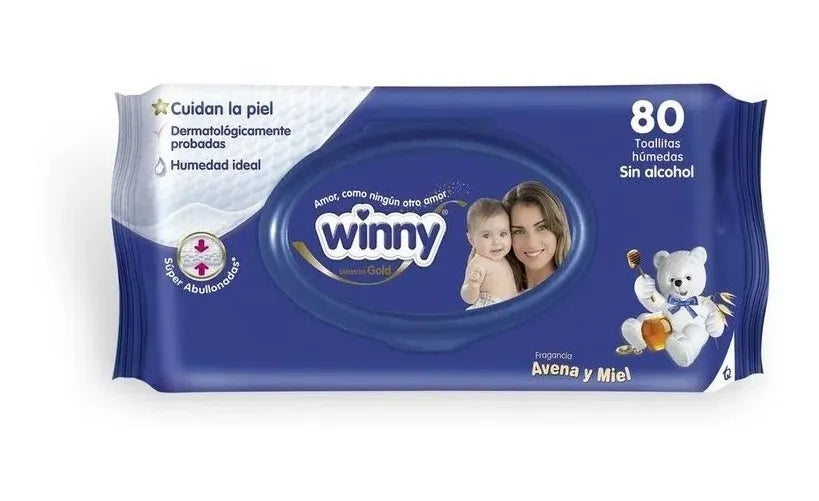Toallita Humedas Winy Avena X80