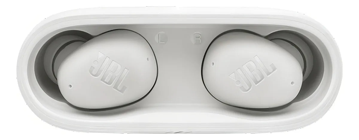 Auriculares Jbl Wave Buds 2 con Cancell Ruido Colors, color blanco