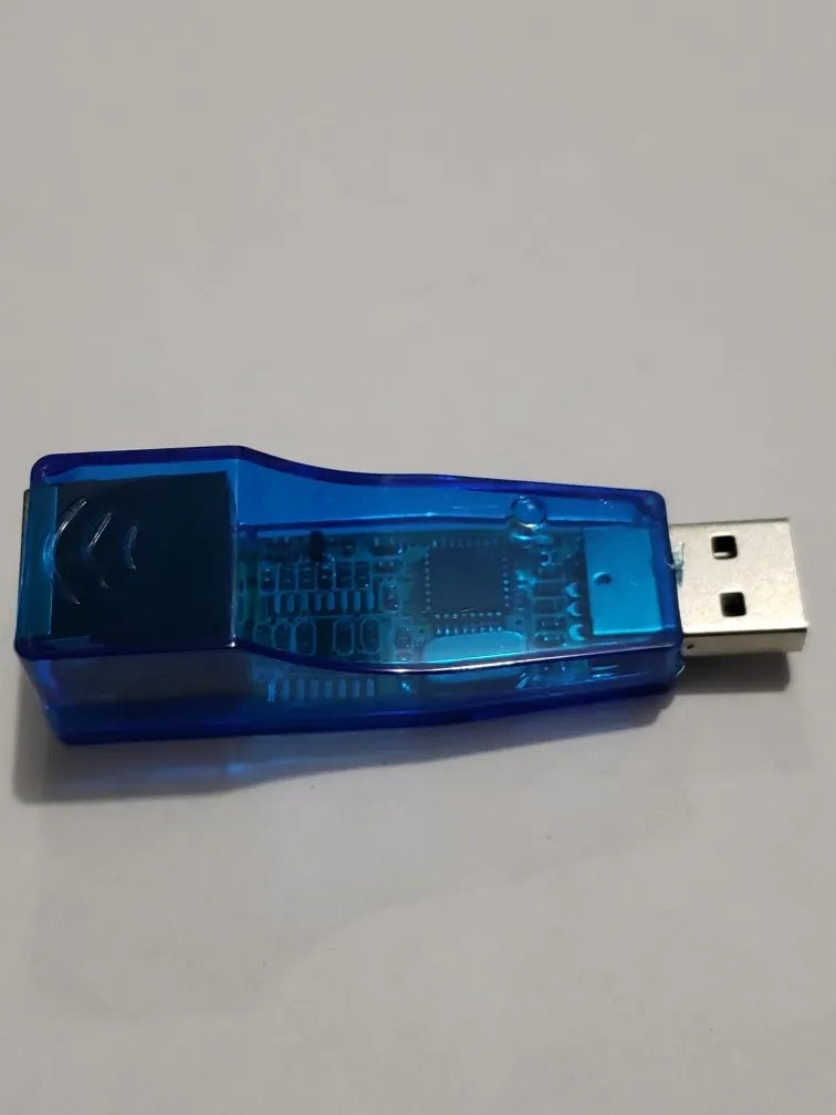 Convertidor Tarjeta Red Usb A Lan Rj45 + Cd De Driver