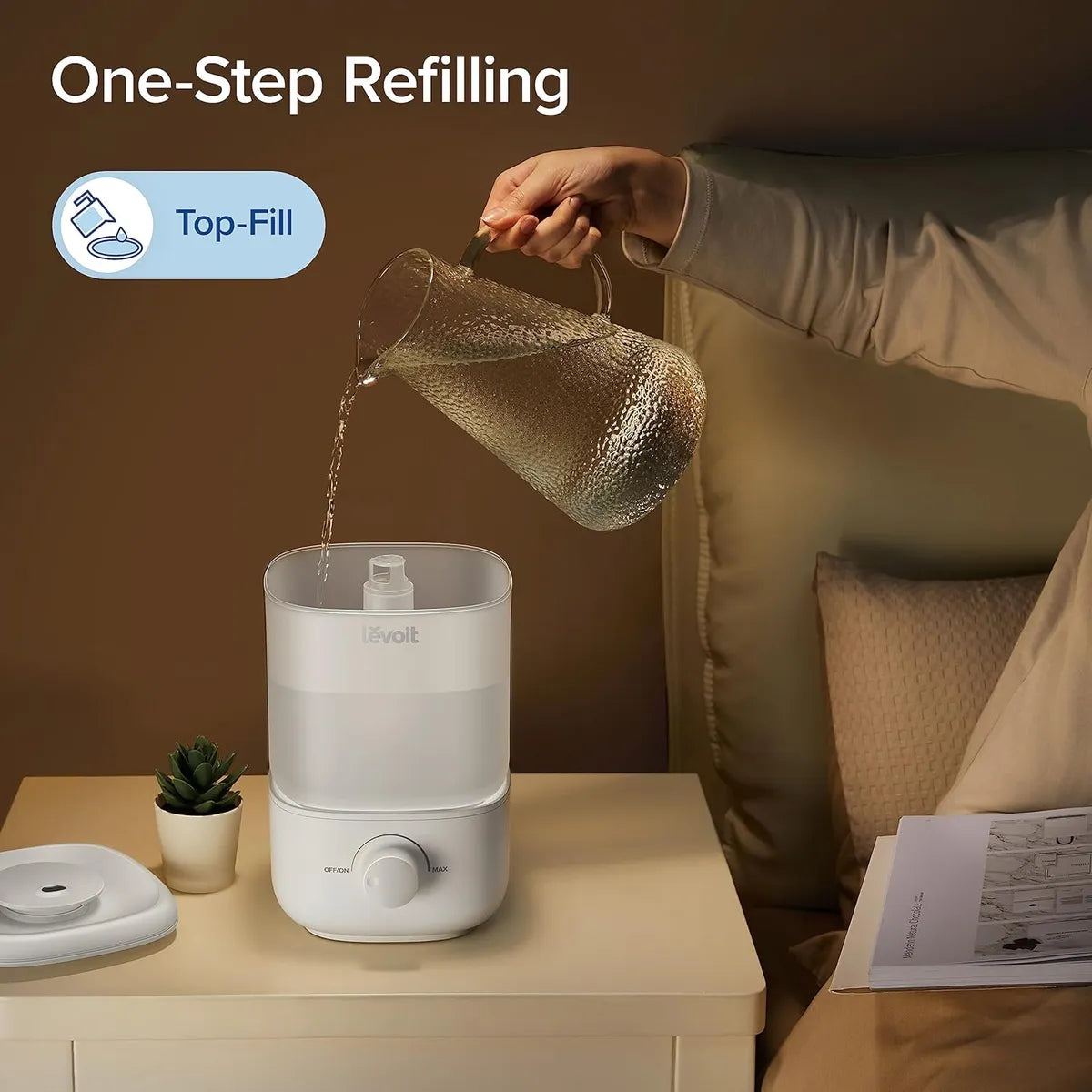 Humidificador Levoit Ultra Silencioso De 2.5l