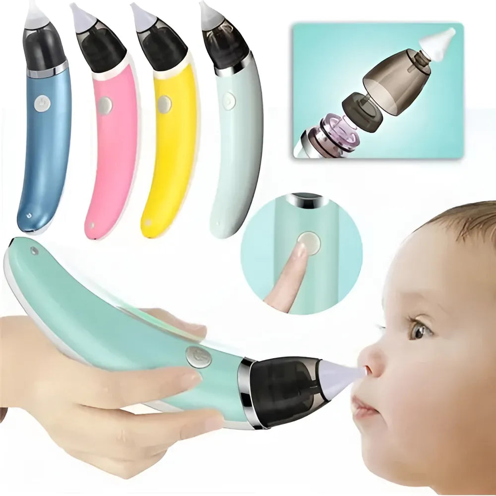 Aspirador Nasal Para Bebés Limpiador Eléctrico De Nariz Disponibilidad