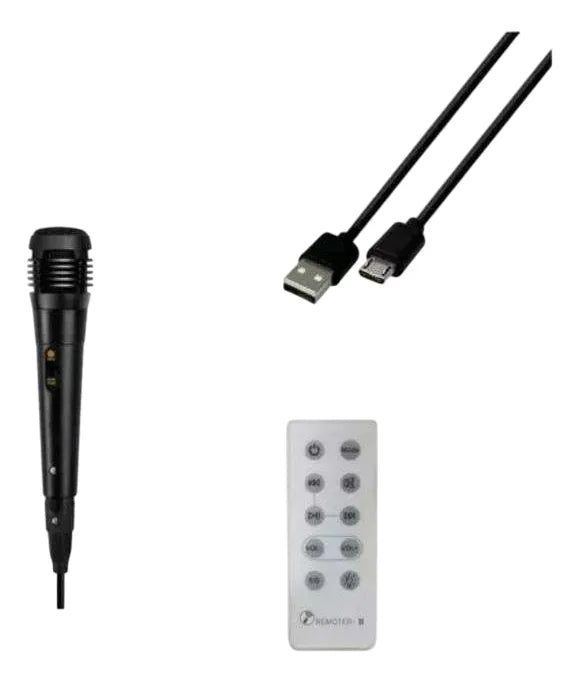Bafle Parlante Música Bluetooth Radio Inalámbrico Recargable