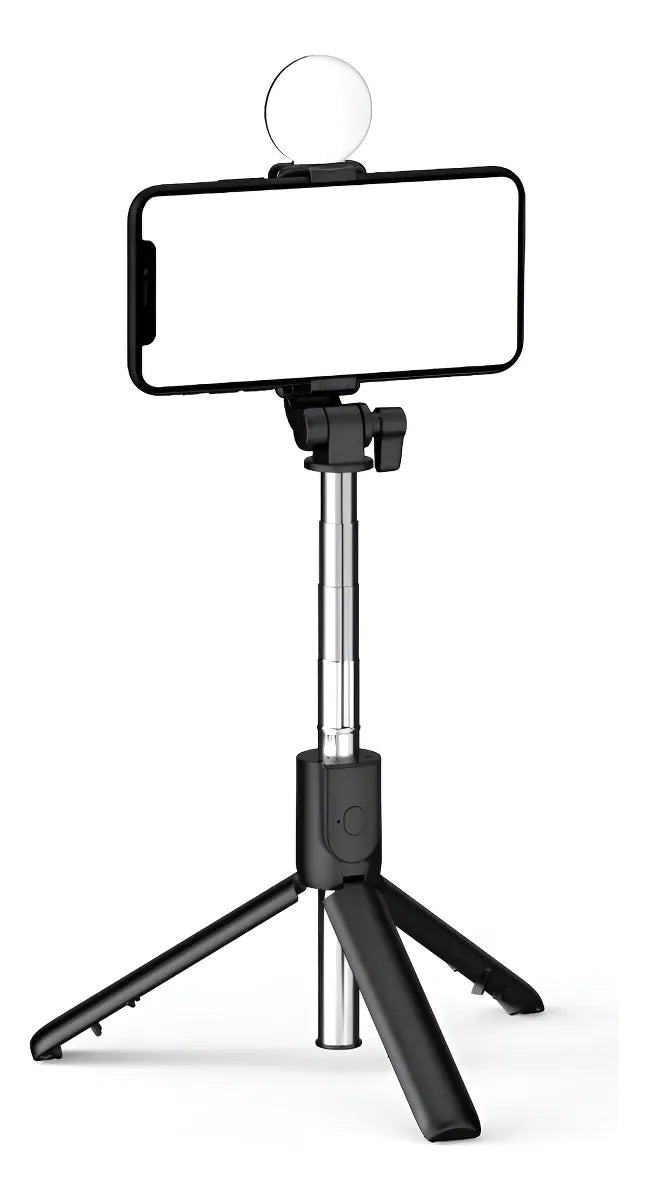 Monopod Palo Selfie Stick Tripode Camara Celular Led Control