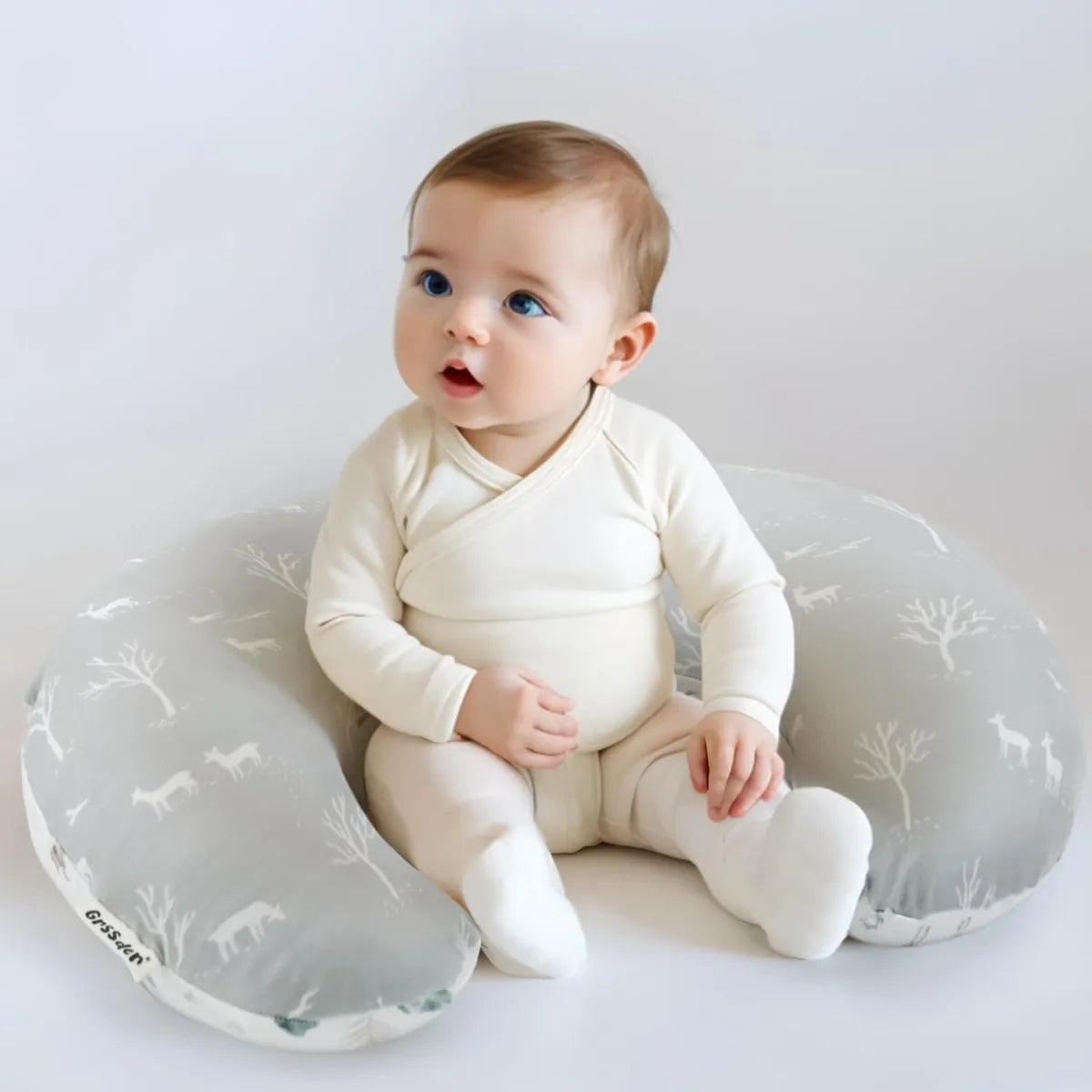 Almohada Lactancia Protegida Y Moderna