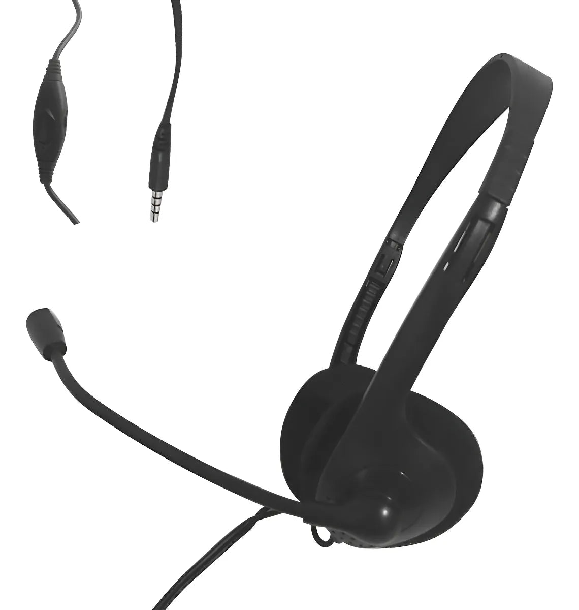 Diadema Para Pc Y Celular Con Micrófono Ahp-23-701 Negro