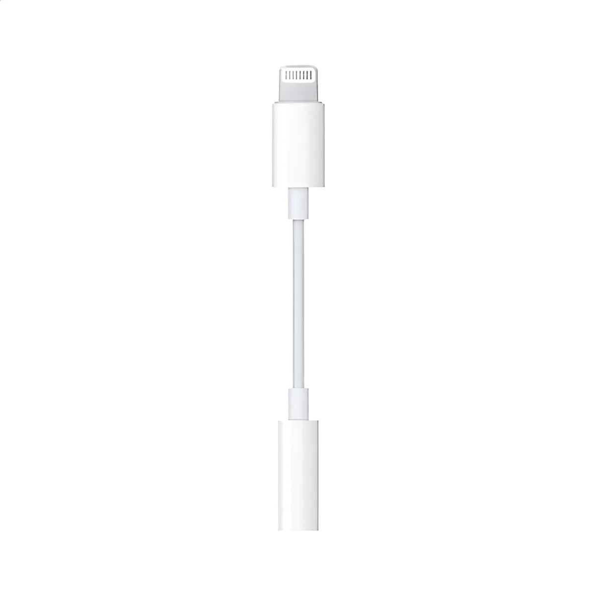 Adaptador Auriculares Para iPhone Lighting A 3.5mm Color Blanco
