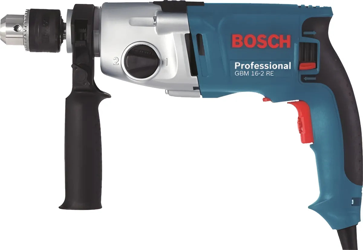 Taladro De Rotacion 1/2 PuLG Bosch Gbm 16-2 Re Color Azul 110