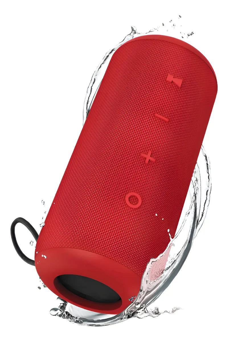 Parlante Bt Impermeable Klip Xtreme Kbs-300 Titan Pro, Rojo