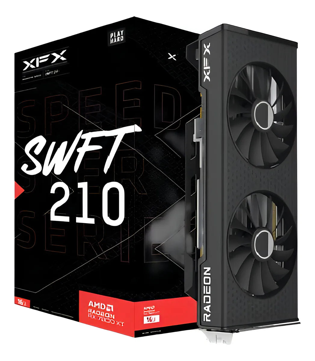 Tarjeta De Video Xfx Amd Rx 7800xt 16gb Radeon Rx-78tswftfp