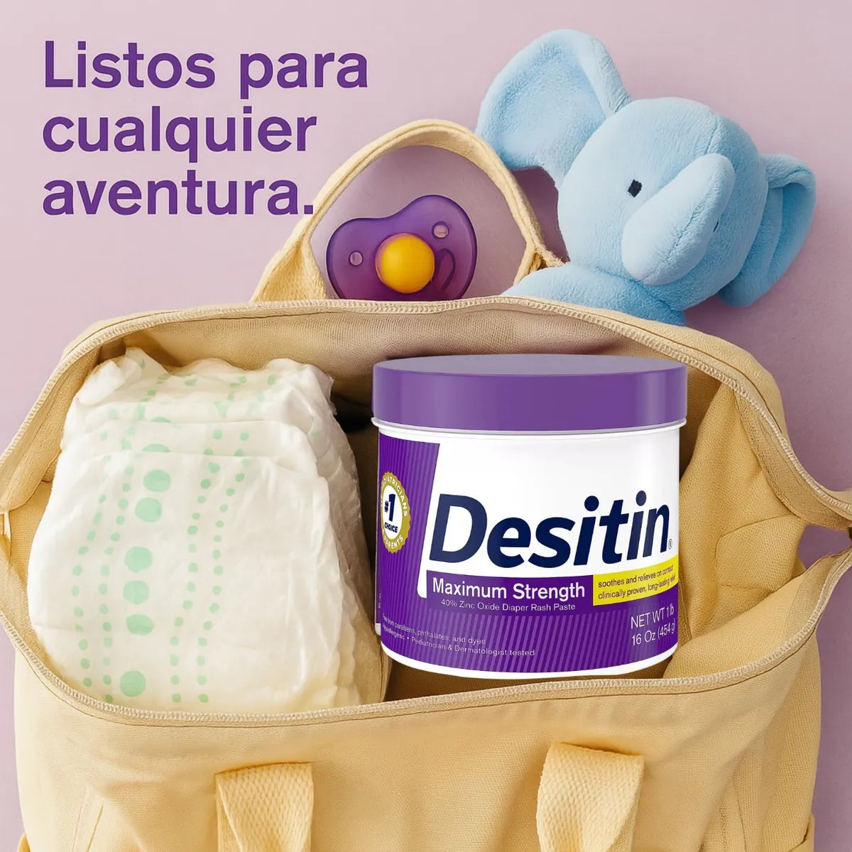 Desitin Crema Original Morada Combo X2