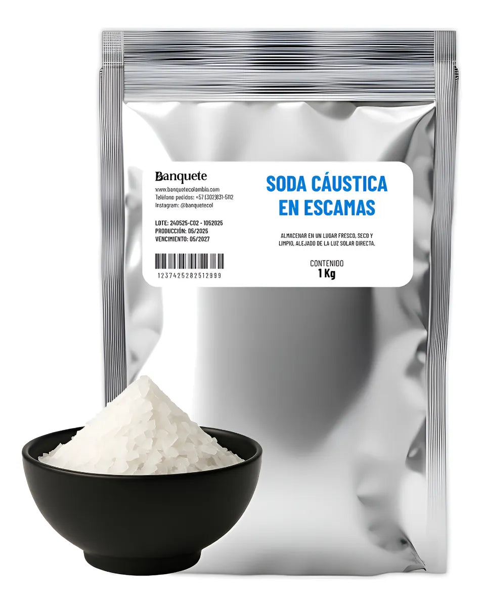 Destapa Cañerías 1kg En Bolsa