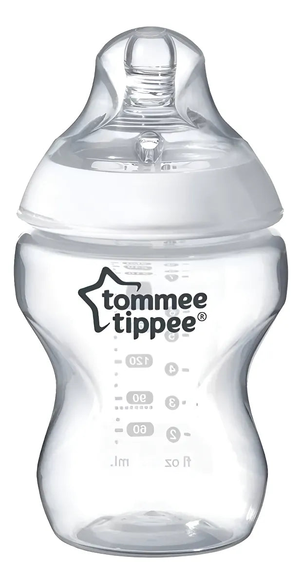 Tetero Tommee Tippee Closer To Nature 9 Oz Blanco Liso