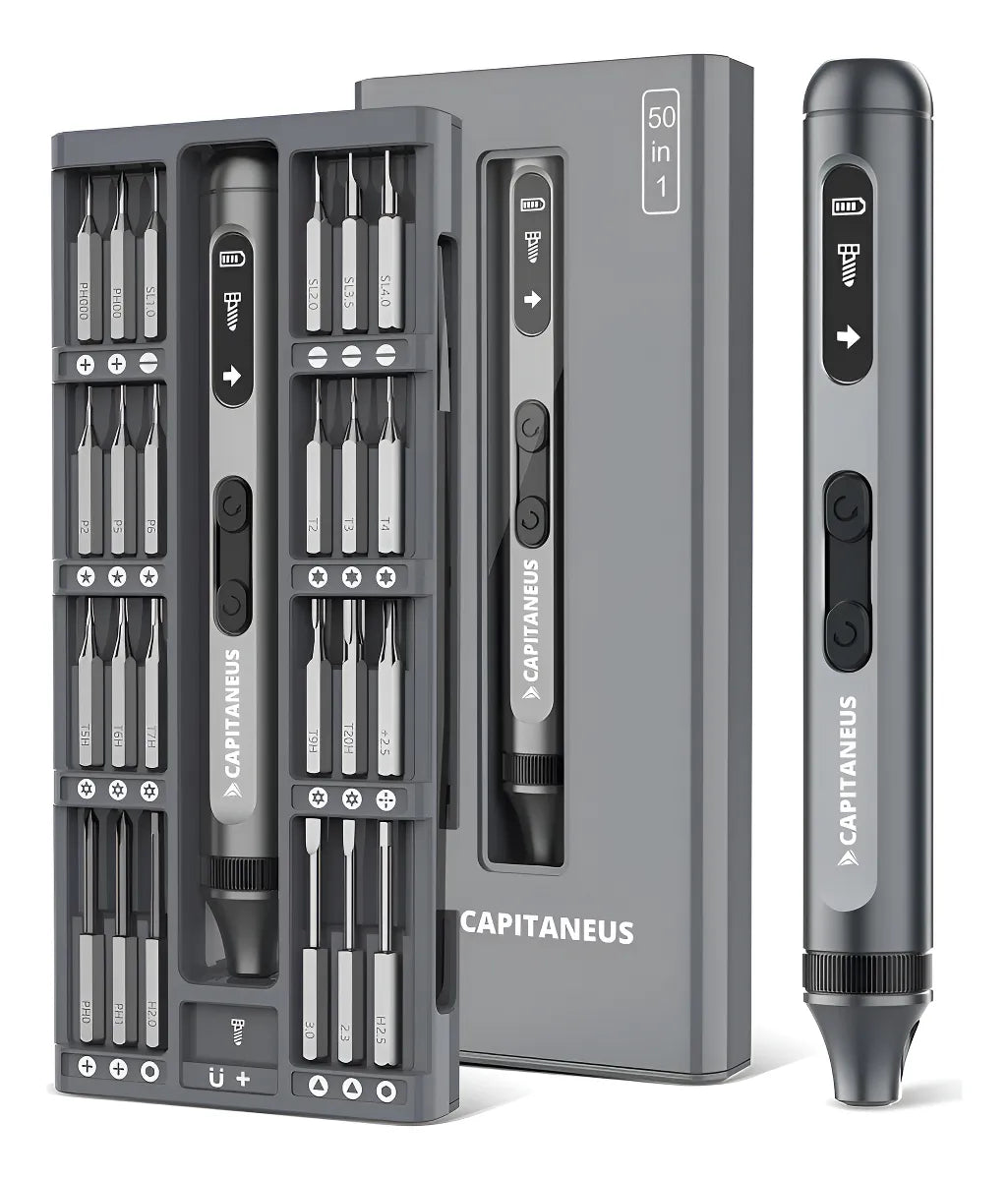 Se1 Pro - Mini Destornillador Electrico De 3.7 V, Juego De P