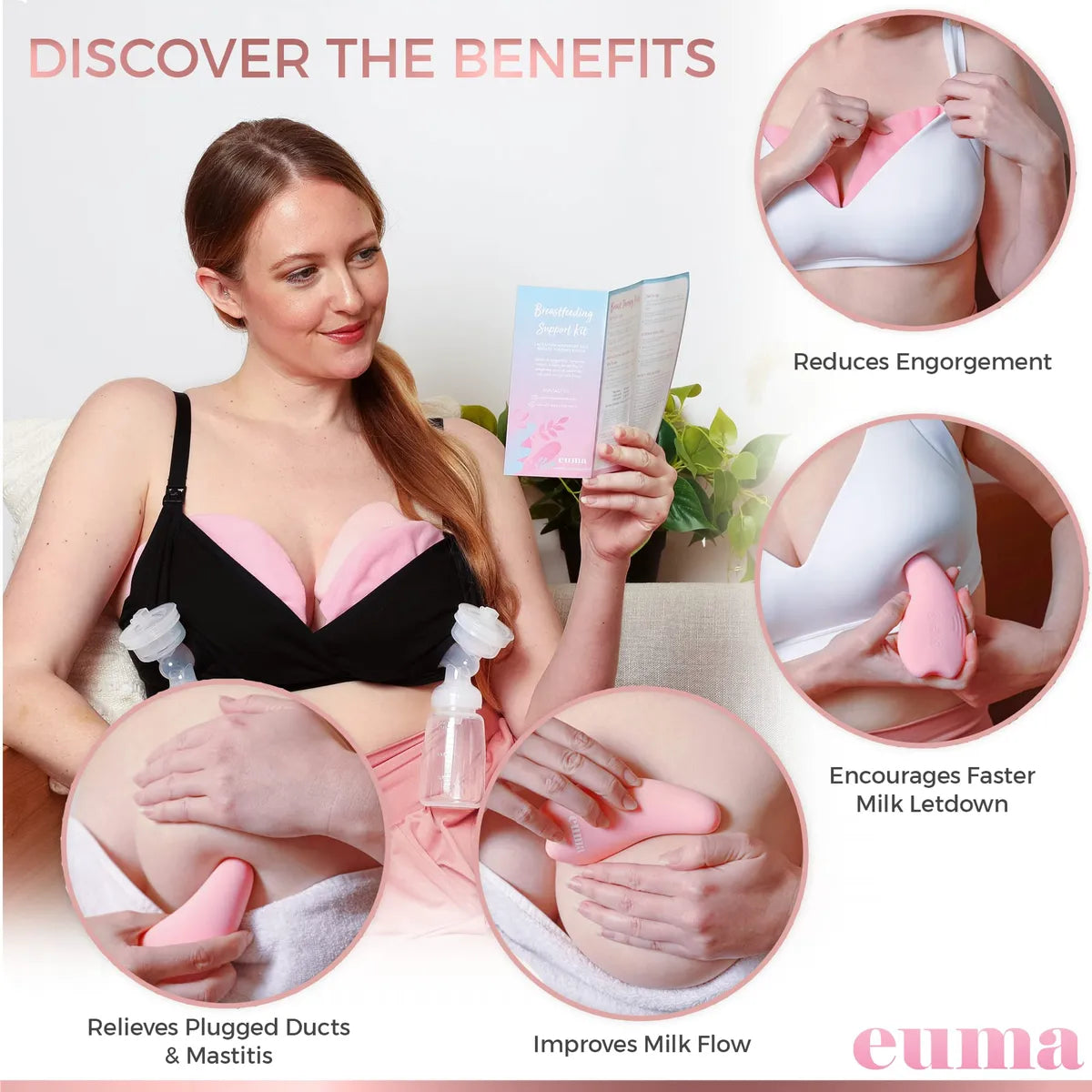 Euma Love Kit De Apoyo Esencial Para Lactancia Materna Para