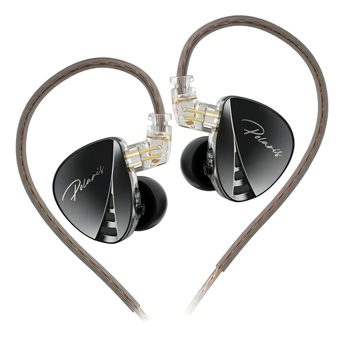 Audifonos in-ear Cca polaris color negro con micrófono