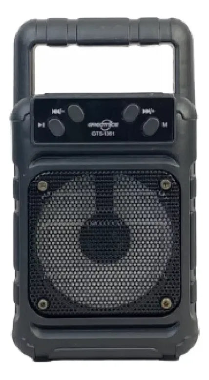 Parlante Pequeño Bluetooth , Usb Y Radio Recargable Negro