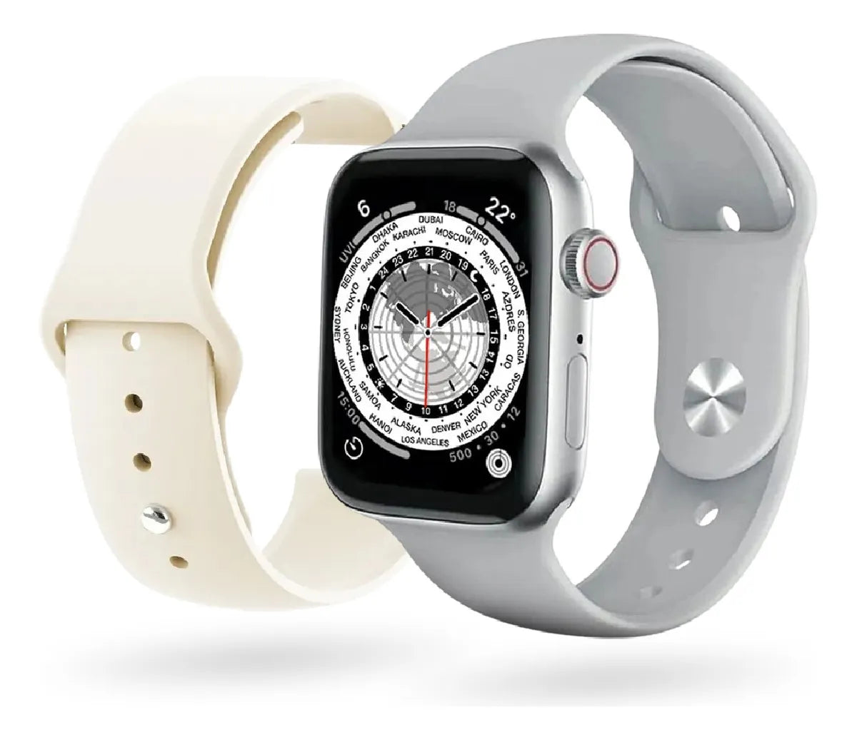 Smartwatch Mobulaa Iw10 Mini Bluetooth 5.0 Ip67 Gris