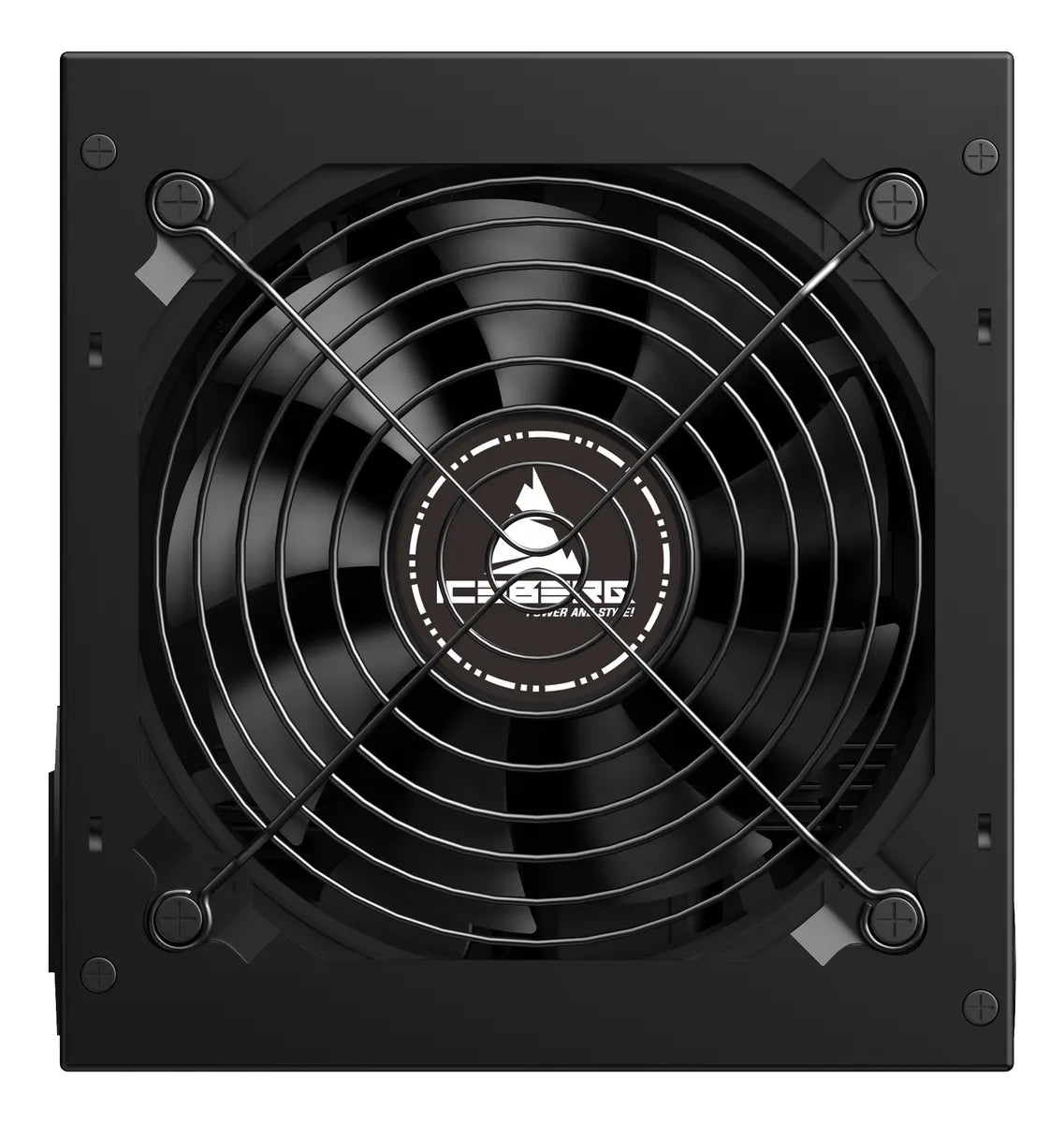 Fuente De Poder Gamer Iceberg 500 Wx Retail Real Blanco