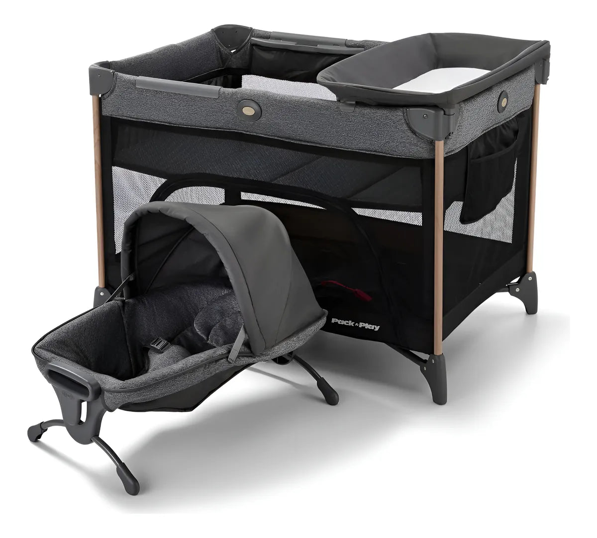 Pack N Play Close2baby Seat Lux Cuna Plegable Milán Color Diseño De La Tela