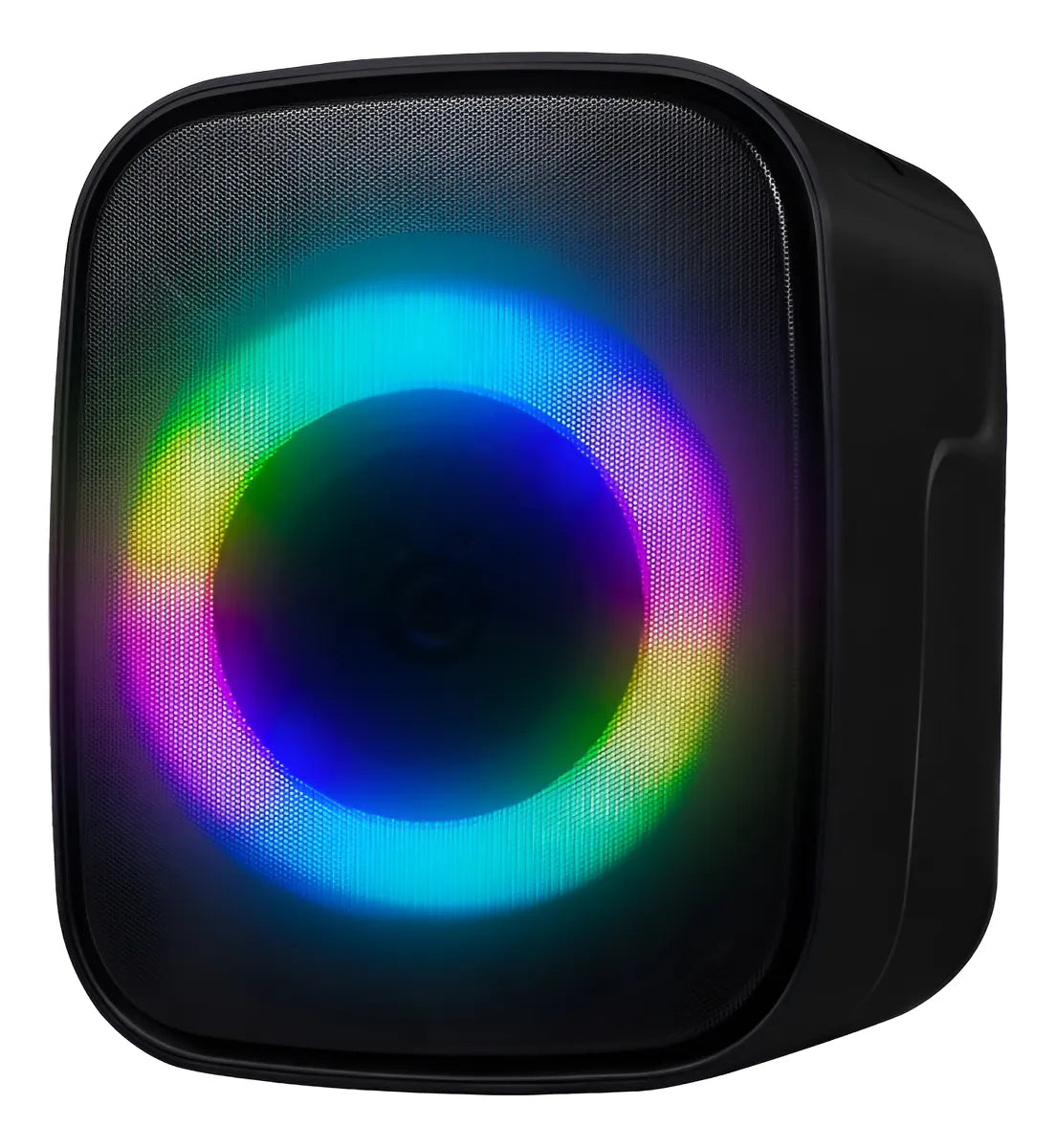 Parlante Hyundai Recargable Bluetooth /usb/aux Au120 Watts Negro