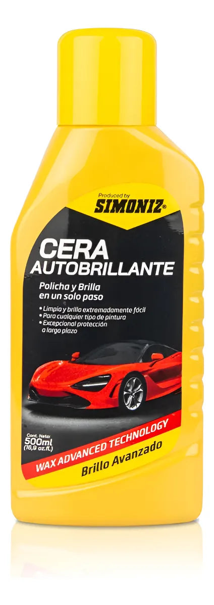 Cera Autobrillante Simoniz 500ml