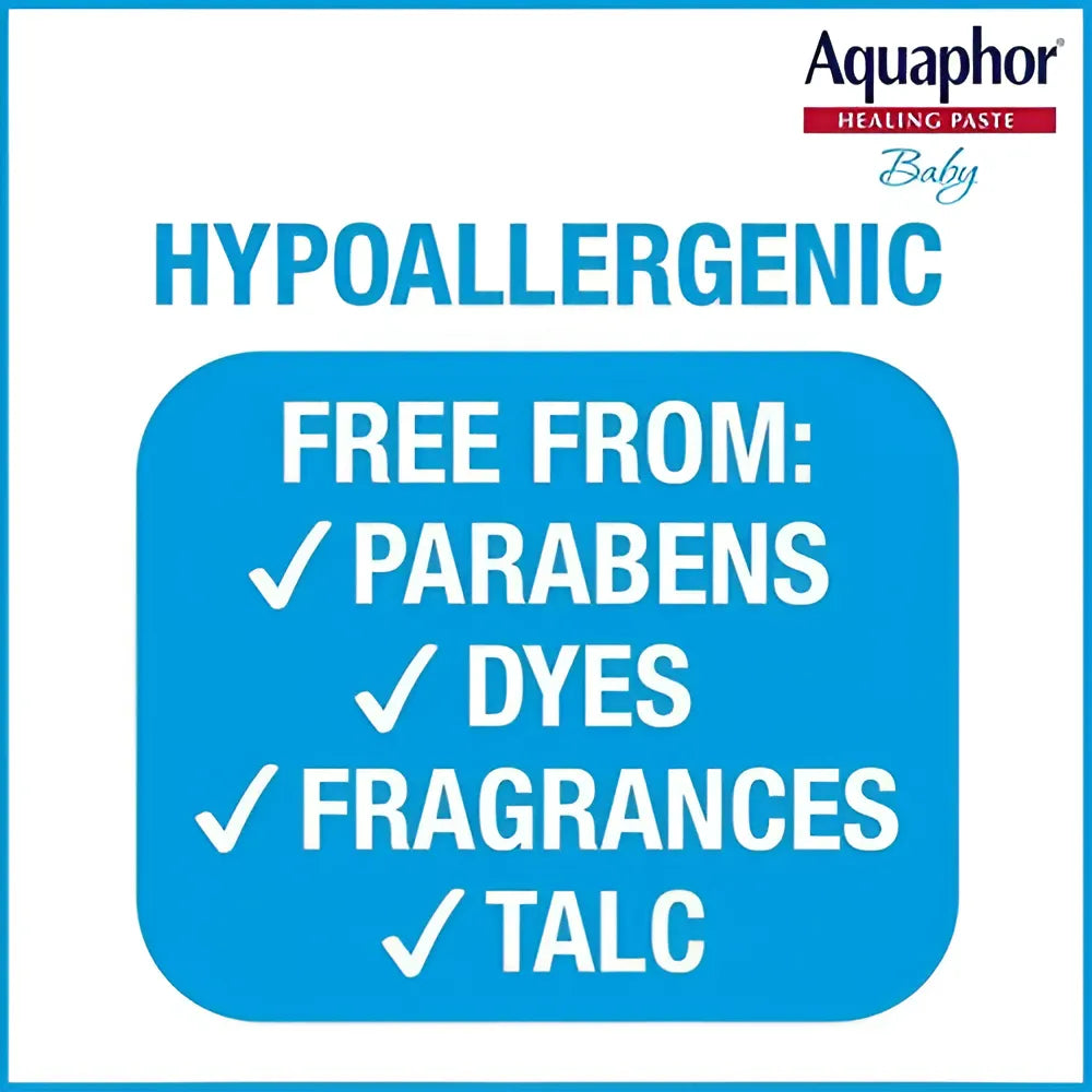Aquaphor Baby Diaper Rash Fast Relief Sarpullido De Pañal 99