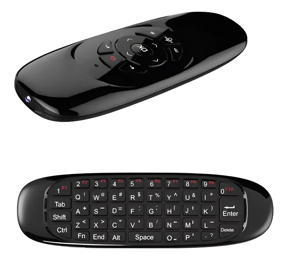 Mini Teclado Inalambrico Air Recargable Gadnic Mouse Color del mouse Negro Color del teclado Negro