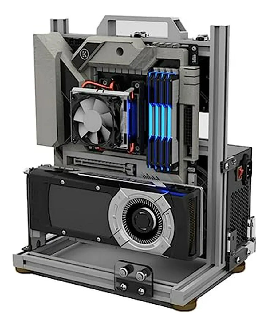 Chasis De Pc Open Air Para Pruebas Atx-itx-umatx Con Soporte