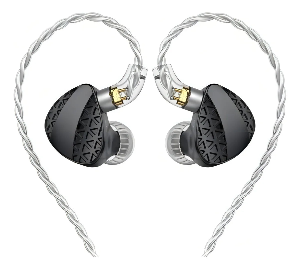 Trn Mt3 Auriculares Iems Sonido Hifi Color Negro