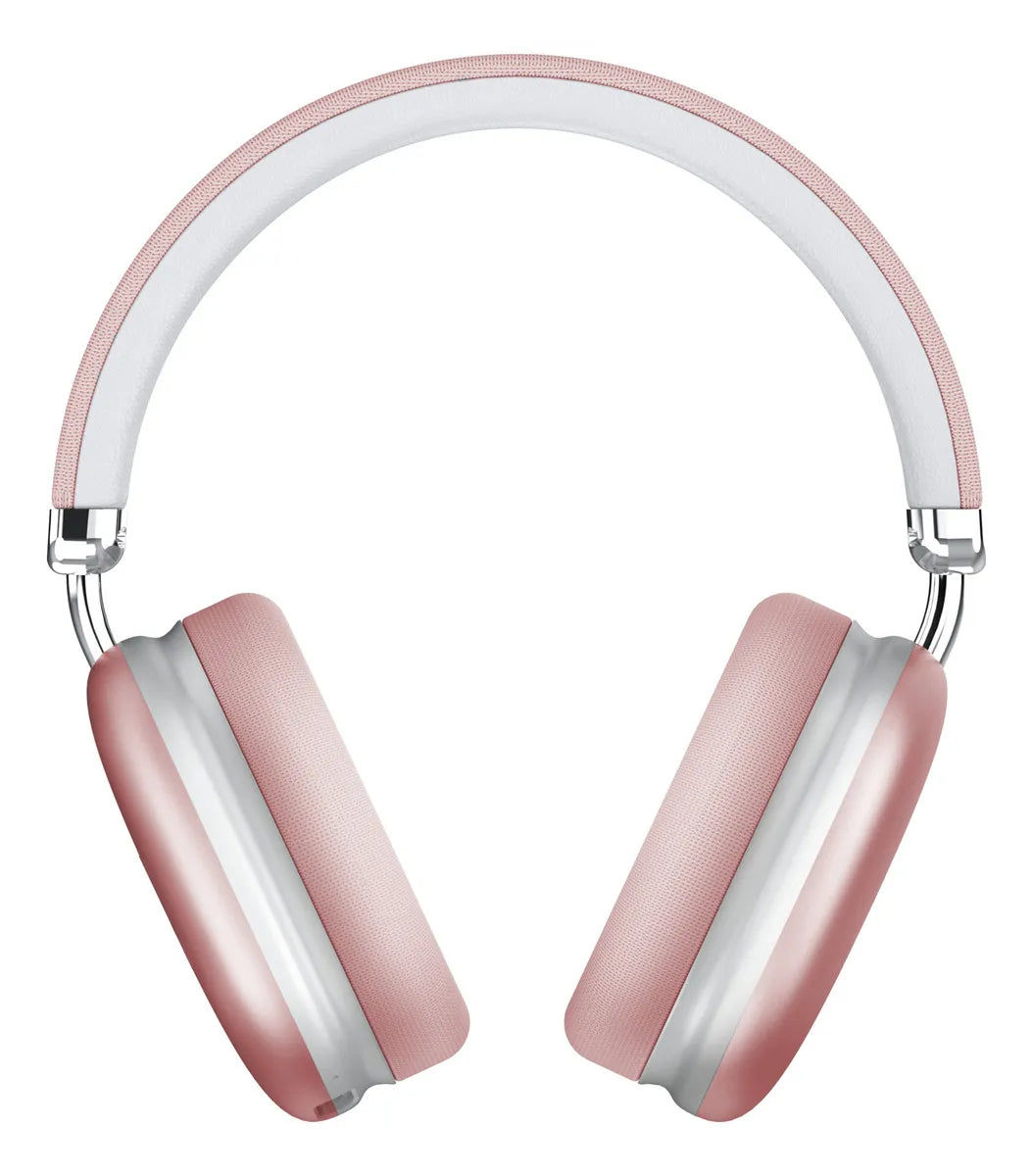Audífonos Bluetooth Inalámbricos Movisun K20 Diadema Color Rosado