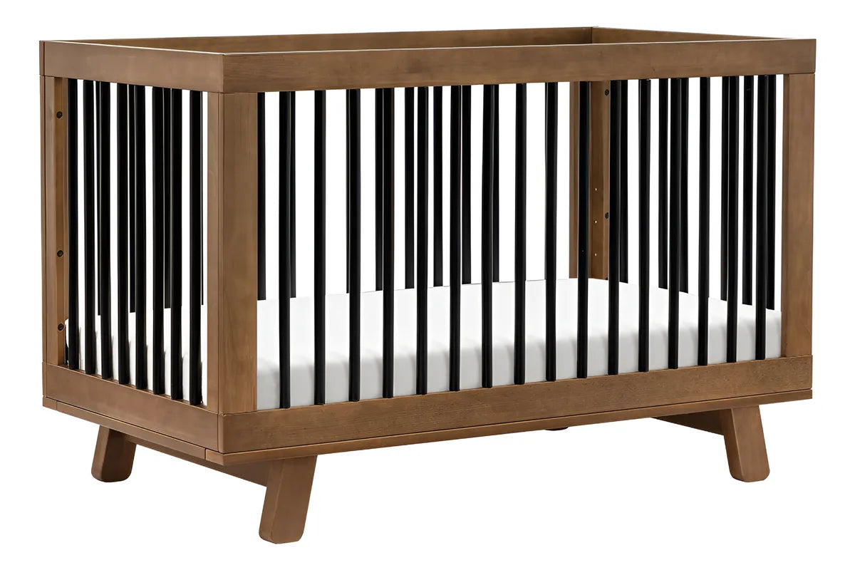 Cuna Convertible 3 En 1 Con Cama De Niño Y Sofá Natural Waln