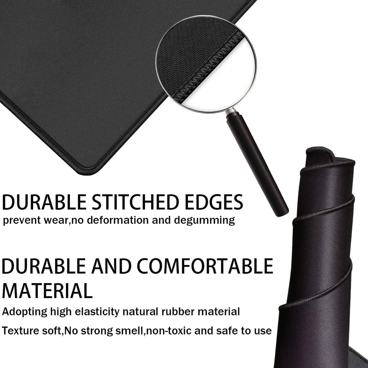 Mouse Pad Xxl 800x400mm Negro